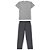 Pijama Malwee Masculino Manga Curta e Calça - Imagem 4