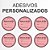 Adesivos Personalizados 2x2cm - Não Rasga E Pode Molhar - Imagem 1