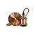 Pendente Decoração Vintage Retrô Soquete Bocal E27 Metal Tampa Suporte De Teto Decorativa e Fio Cabo PP Com Tecido - Imagem 6