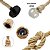 Pendente Lustre Luminária Vintage Corda Sisal Retro Rústico Com Soquete Bocal E27 Canopla De Metal Fio Para Teto - Imagem 5