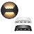 Luminária Balizador Arandela Sobrepor SMD LED 12W Bivolt Cor Da Luz Branco Quente Com 8 Fachos de Luz Para Paredes - Imagem 1