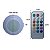 Kit 3 Spots Luminárias Lâmpadas Redondas Sem Fio RGB Coloridas Multicolor Led Com Controle Remoto Para Paredes Armários - Imagem 2