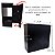 Luminária Arandela Quadrada 4W (Cor Preta) Branco Quente De Parede Com Facho De Luz Ajustável Regulável Direcionável - Imagem 5