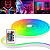 Fita De Silicone Led Neon Rgb 16 Cores 5m 12v Com Controle - Imagem 1