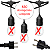 Varal De Luzes Fio De 5m Com 10 Bocais E27 Bivolt P/ Festas - Imagem 3