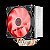 Aircooler Redragon Tyr Preto com LED Vermelho Fan de 120mm CC-9104R - Imagem 2