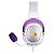 HEADSET GAMER ZEUS X BRANCO COM ROXO RGB - Imagem 2