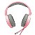 HEADSET GAMER REDRAGON MENTO, RGB, DRIVERS 50MM, ROSA, H270-P - Imagem 4