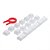 Teclas Para Teclado Mecanico Redragon Branco, A101W - Imagem 5