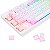 Teclado Gamer Redragon Shiva, RGB, ABNT2, White/Pink, K512WP-RGB - Imagem 3