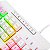 Teclado Gamer Redragon Shiva, RGB, ABNT2, Pink/White, K512PW-RGB - Imagem 8