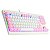 TECLADO MECÂNICO GAMER DARK AVENGER RAINBOW BRANCO COM ROSA SWITCH ABNT2 - Imagem 2