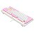 TECLADO MECÂNICO GAMER DARK AVENGER RAINBOW BRANCO COM ROSA SWITCH ABNT2 - Imagem 6