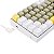 TECLADO GAMER REDRAGON LAKSHMI AMARELO+CINZA+ BRANCO COM SWITCH MARROM - Imagem 7