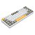 TECLADO GAMER REDRAGON LAKSHMI AMARELO+BRANCO+ CINZA COM SWITCH MARROM - Imagem 5