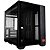 GABINETE GAMER LIAN LI - REDRAGON MODELO O11DYNAMIC MINI PRETO - Imagem 1