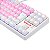 TECLADO GAMER REDRAGON DAKSA ROSA E BRANCO - Imagem 5