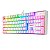 TECLADO MECÂNICO GAMER REDRAGON MITRA BRANCO E ROSA RGB - Imagem 3