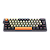 TECLADO MECÂNICO GAMER FIZZ RGB LARANJA CINZA E PRETO - Imagem 3