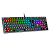 TECLADO MECÂNICO GAMER DEVARAJAS-BAREBONE EDITION PRETO RGB - Imagem 4