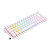 TECLADO MECÂNICO GAMER CASTOR RGB BRANCO SWITCH ABNT2 - Imagem 2