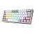 Teclado Mecânico Gamer Redragon Fizz Lunar Dawn Branco e Cinza RGB K617-RGB-WG - Imagem 2