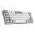 Teclado Mecânico Gamer Redragon Fizz Lunar Dawn Branco e Cinza RGB K617-RGB-WG - Imagem 3