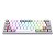 Teclado Mecânico Gamer Redragon Fizz Lunar Dawn Branco e Cinza RGB K617-RGB-WG - Imagem 7
