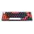Teclado mecânico RGB Sem Fio Redragon Castor Pro Preto, vermelho e branco - Imagem 4