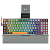 TECLADO MECANICO GAMER REDRAGON OLAF PRETO E CINZA RGB COM SWITCH DUST-PROOF MARROM - Imagem 1