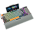 TECLADO MECANICO GAMER REDRAGON OLAF PRETO E CINZA RGB COM SWITCH DUST-PROOF MARROM - Imagem 5