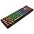 Teclado Sem Fio Redragon Pollux Pro Clear Black RGB Mecânico 78 Teclas Crystal - Imagem 3