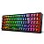 Teclado Sem Fio Redragon Pollux Pro Clear Black RGB Mecânico 78 Teclas Crystal - Imagem 9