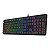 Teclado Membrana Gamer Redragon Netherbane Preto RGB - Imagem 4