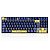 Teclado Redragon World of Warcraft Aliança Preto e Azul Switch Blizzard LED Azul - Imagem 1
