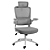 Cadeira Office Ergonômica Redragon Hela White & Gray C214-W - Imagem 1
