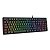 Teclado Membrana Gamer Redragon Netherbane Iluminação Rainbow Preto - Imagem 2