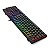Teclado Membrana Gamer Redragon Netherbane Iluminação Rainbow Preto - Imagem 6