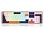 Teclado Mecânico Gamer Redragon Wyvern Pro RGB Branco, Preto e Laranja - Imagem 1