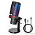 Microfone Gamer Redragon Fenris RGB Preto Condensador com Shock Mount e Pop Filter - GM301 - Imagem 1