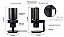 Microfone Gamer Redragon Fenris RGB Preto Condensador com Shock Mount e Pop Filter - GM301 - Imagem 4