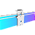 Suporte para Placa de Vídeo Redragon RD-GCP03W – Montagem Vertical com RGB | Branco - Imagem 3