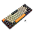 Teclado Gamer Redragon Draconic Pro RGB 60% Cinza Laranja e Preto – Wireless, ABNT2, Switch Marro - Imagem 5