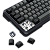 Teclado Gamer Redragon Bragi Pro RGB Mecânico Sem Fio/USB-C – 1800 Compact, Gasket Mount, Switch Cream, ABNT2 - Imagem 8