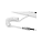 Cabo Aviador USB-C Gamer Redragon A115 WHITE – Cabo Enrolado Premium para Teclado Mecânico - Imagem 5