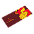 Mouse Pad Redragon X Harry Potter Gryffindor – Edição Especial Vermelho | Tamanho L 900x400x4mm - Imagem 2