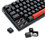 Teclado Mecânico Redragon Flamengo Nation FL576 - TKL ABNT2 - Switch Marrom 🔴⚫ - Imagem 6
