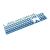 Kit de Keycaps Redragon Degradê Azul ABNT2 106 Teclas ABS Doubleshot A134 PT - Imagem 3