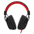 Headset Gamer Redragon Flamengo Vulture FL530 Preto e Vermelho 53mm Oficial Licenciado - Imagem 3