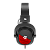 Headset Gamer Redragon Flamengo Vulture FL530 Preto e Vermelho 53mm Oficial Licenciado - Imagem 4